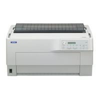 Epson C11C605001 - DFX 9000 B/W Dot-matrix Printer Reference Manual
