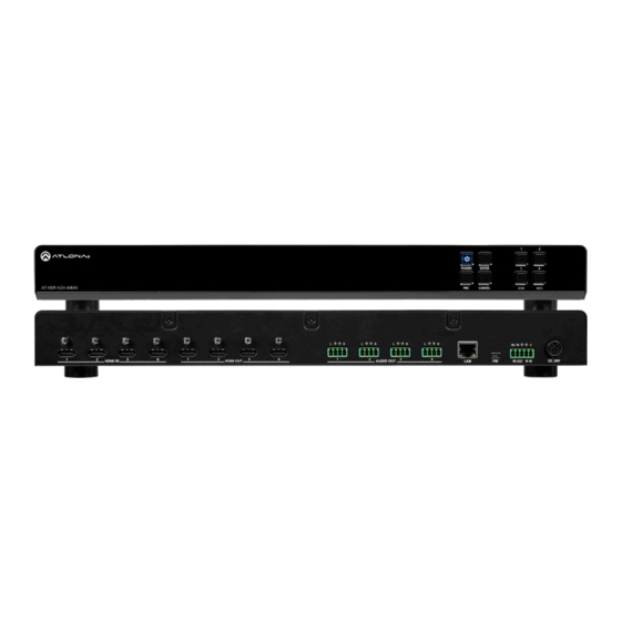 Atlona AT-HDR-H2H-44MA Installation Manual