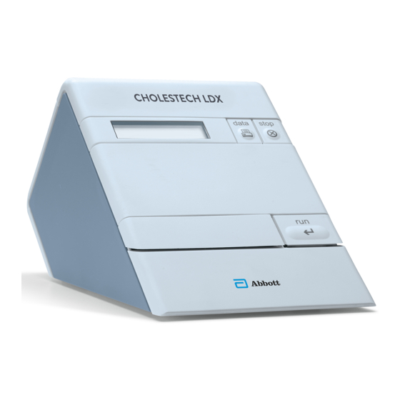 Abbott CHOLESTECH LDX Quick Reference Manual