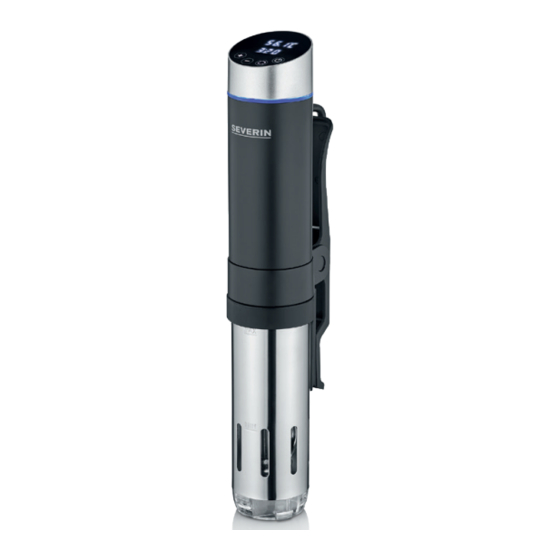 SEVERIN SV 2451 Instructions For Use Manual