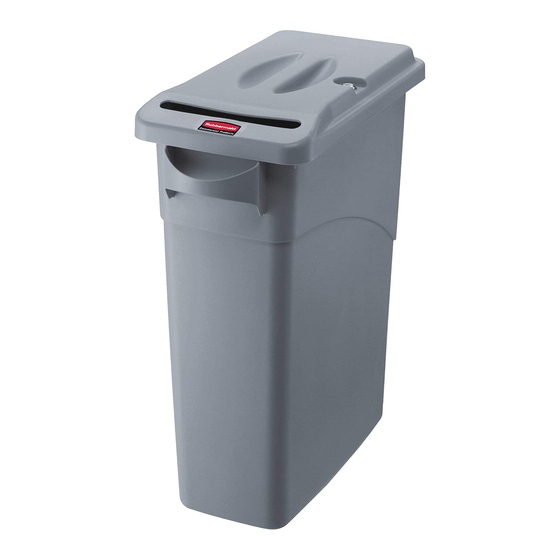 Rubbermaid Slim Jim Assembly Manual