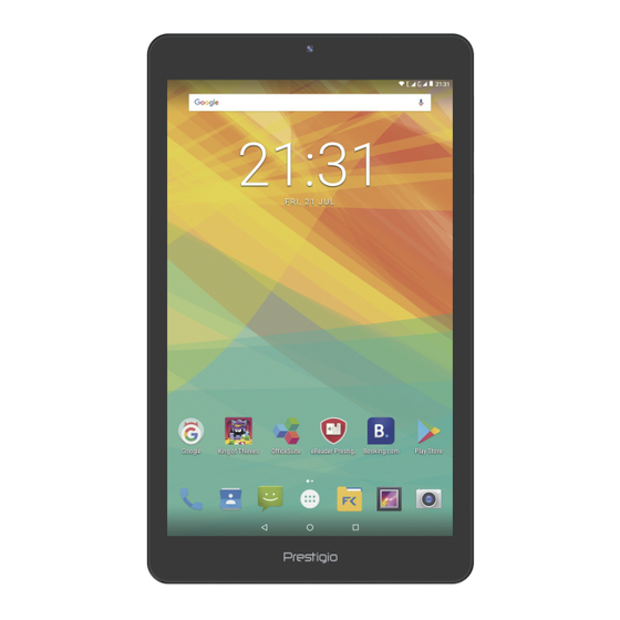 Prestigio PMT3708-3G Manuals