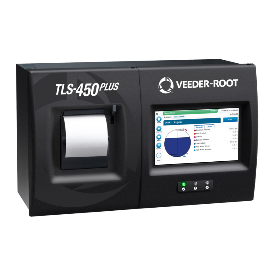 Veeder-Root TLS-350, TLS-450PLUS Manual
