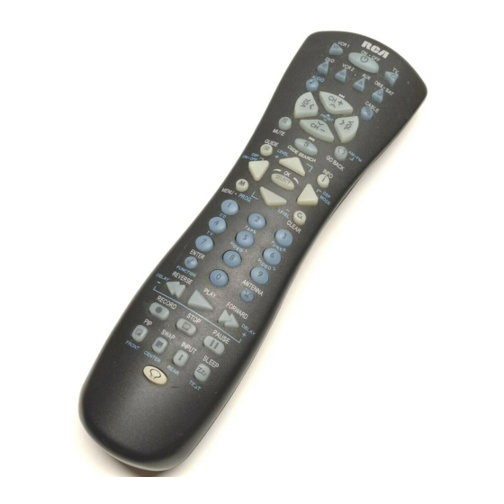 RCA D770 - D 770 Universal Remote Control Code List