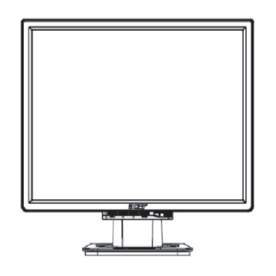 Acer LCD monitor Quick Start Manual