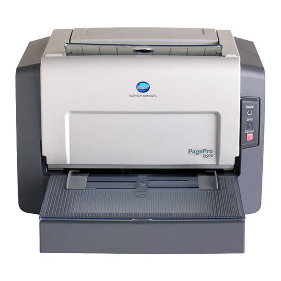 Konica Minolta PagePro 1350E Manual