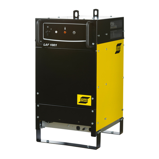ESAB LAF 1601M Instruction Manual