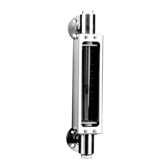 Brooks Glass Tube Full-View 1110 Operation Manual