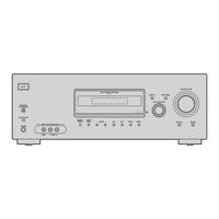 Sony SA-WP780 Operating Instructions Manual