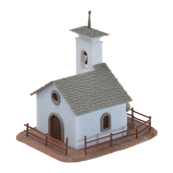 Faller SILS-MARIA CHAPEL Manual