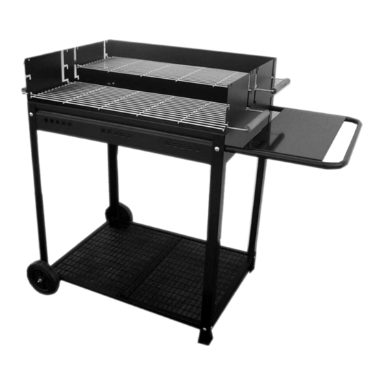 IMOR XL DOBLE P Charcoal Grill Manuals