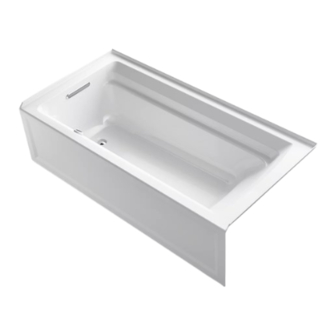 Kohler Archer K-1125-LA Roughing-In Manual
