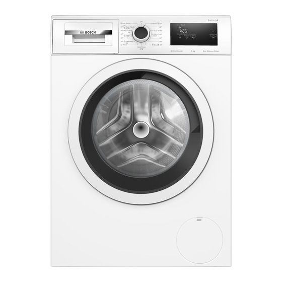 Bosch WAN24066BY Washing Machine Manuals