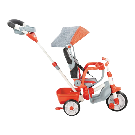 Little Tikes Ride & Relax 5-in-1 Trike Manual