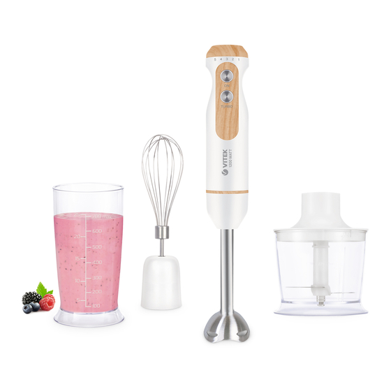 Vitek VT-3000 Hand Blender Set Manuals