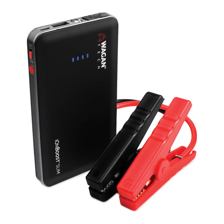 WAGAN Tech iOnBoost Slim, 7504 - Starter & Power Bank Manual