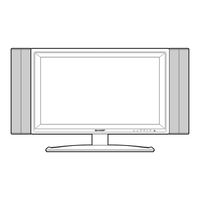 Sharp LC-26GA4U - AQUOS HDTV-Ready LCD Flat-Panel TV Service Manual