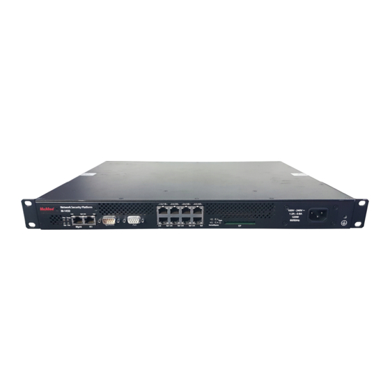 McAfee M-1250 Product Manual