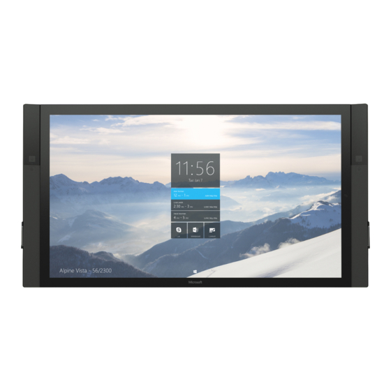 Microsoft Surface Hub Series Setup Manual