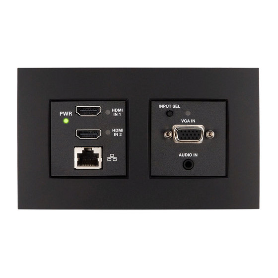 Crestron HDI-TX-301-C-2G-E Do Manual