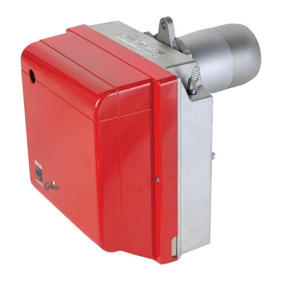 Riello Burners Gulliver RG1RK Installation, Use And Maintenance Instructions