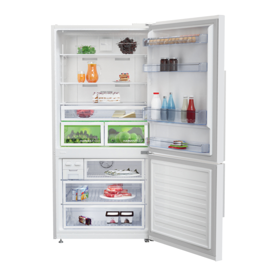 Beko CN160237W Refrigerator Manuals