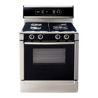 Bosch HGS7052UC - 30 Inch Gas Range Use And Care Manual
