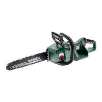 Metabo MS 36-18 LTX BL 40 Instructions Manual