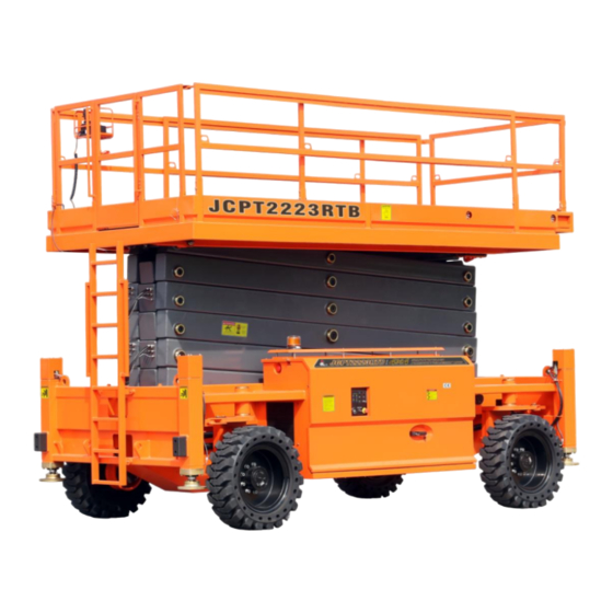 DINGLI JCPT2223RTB Operators Manual With Maintenance Information