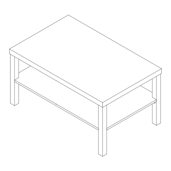CONFORAMA MOJO 593416 Assembly Instructions Manual