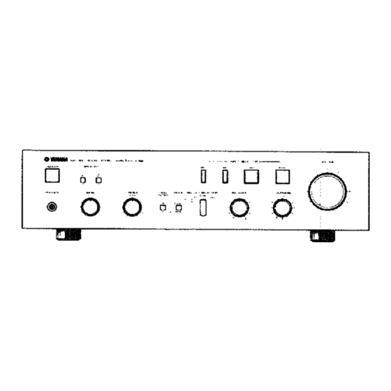Yamaha T-7 Owner's Manual