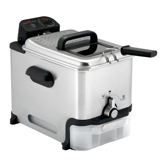 T-Fal Ultimate EZ Clean Deep Fryer Instructions For Use Manual