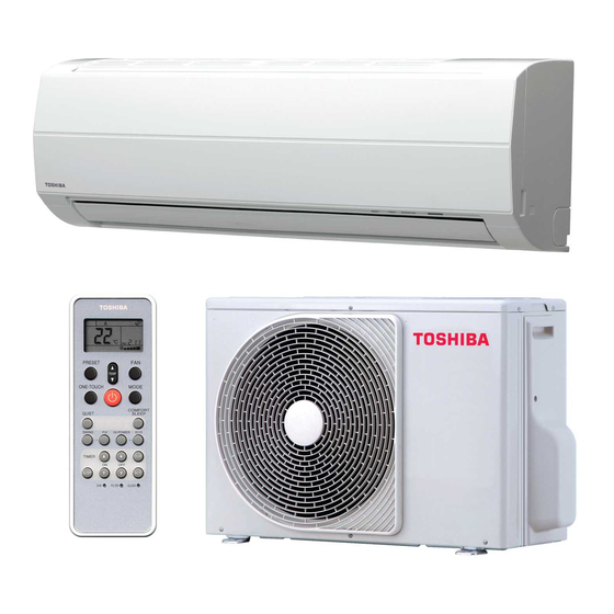 Toshiba RAS-24S2AH-ES Service Manual