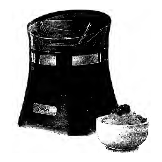 Oster FRSTIC-GCO User Manual