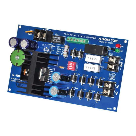 Altronix AL400ULB Manual