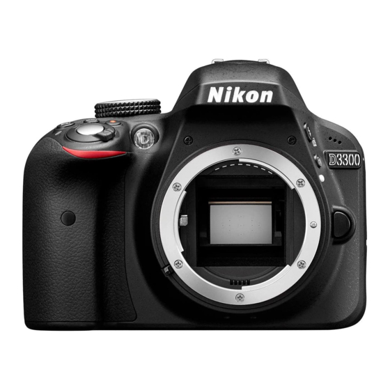 Nikon D3300 Manual