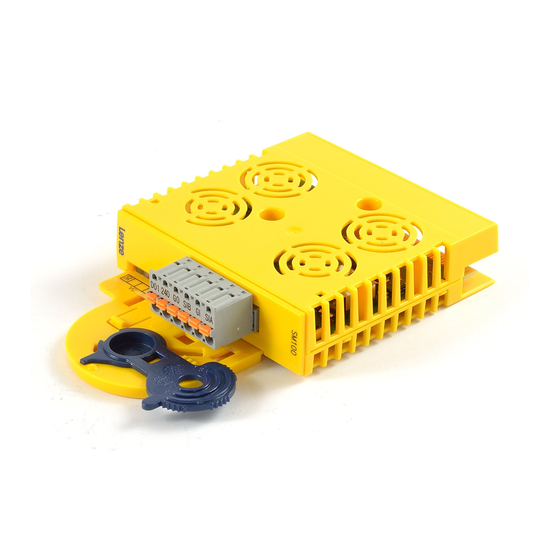Lenze SM100 Mounting Instructions