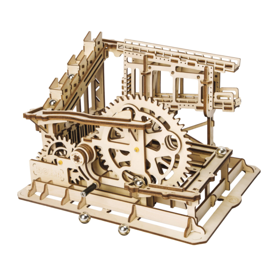 NATURE & DECOUVERTES MARBLE RUN Instruction Manual