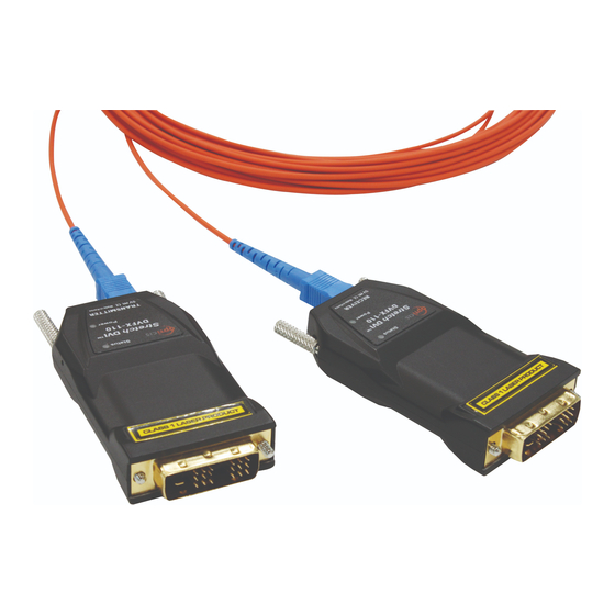 opticis DVFX-110 User Manual