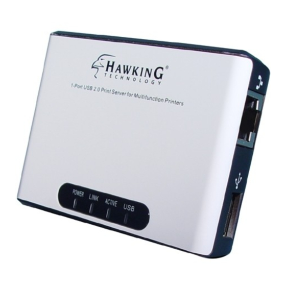 Hawking HMPS1U Quick Installation Manual