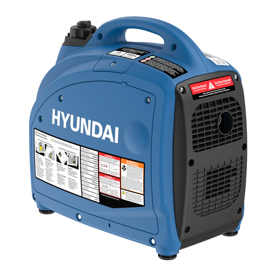 Hyundai HY2200P Owner's Manual