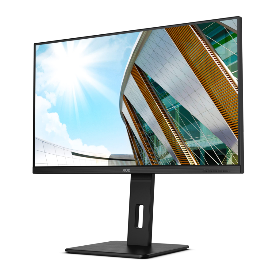 AOC U32P2 Manual