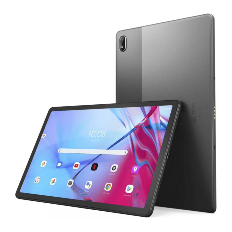 Lenovo Tab P11 5G, TB-J607Z Manual | ManualsLib