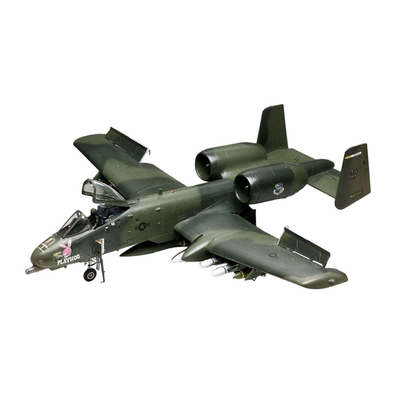 REVELL A-10 Warthog Manuals