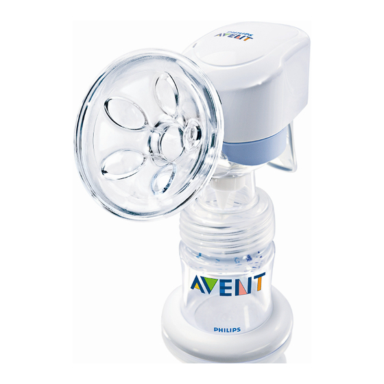 Philips AVENT Single electronic breast pump User Manual