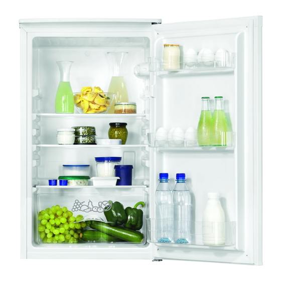 User Manuals: Zanussi ZRG11600WA Refrigerator