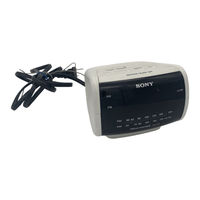 Sony ICF-C112 Operating Instructions