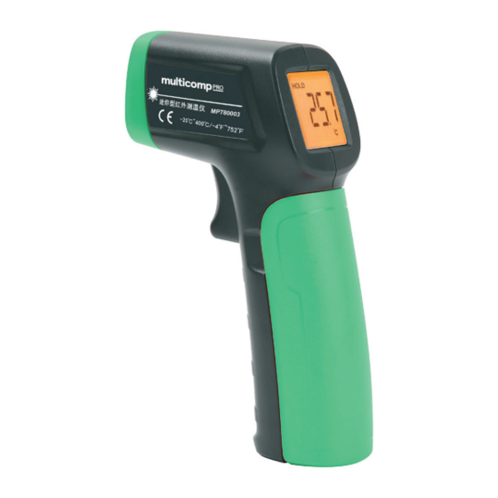 multicomp pro MP780003 Manual