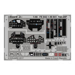Eduard Yak-28P interior 1/48 Quick Start Manual