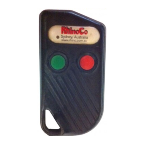 RHINO RA97 Manuals